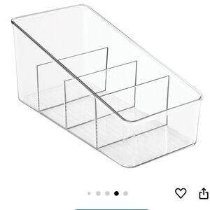 ‼️ mDesign Plastic 4-Section Makeup Organizer